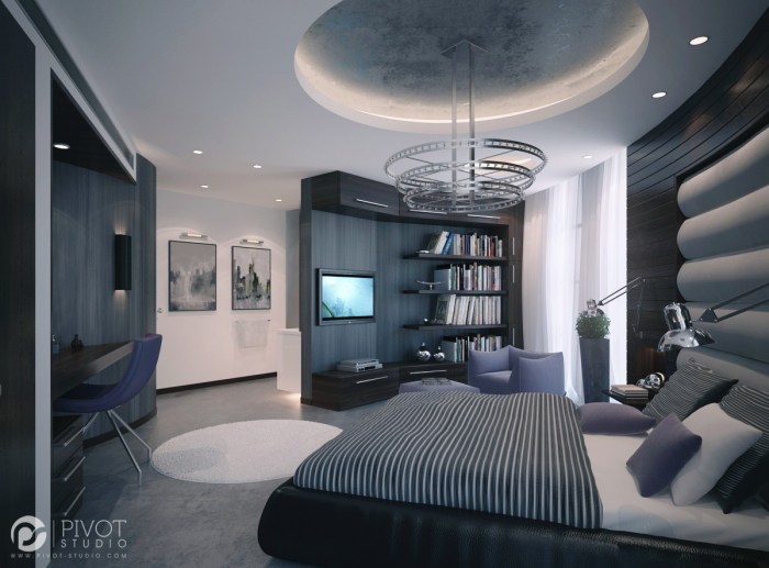 Luxury interior bedroom design