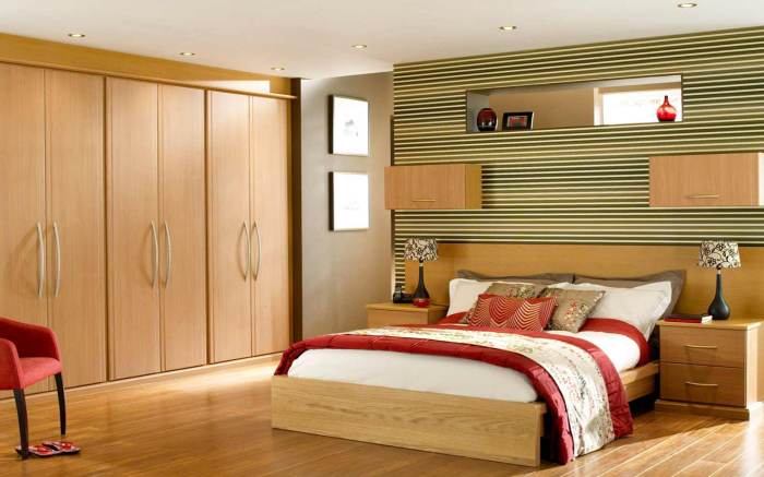 Wardrobe design for bedroom