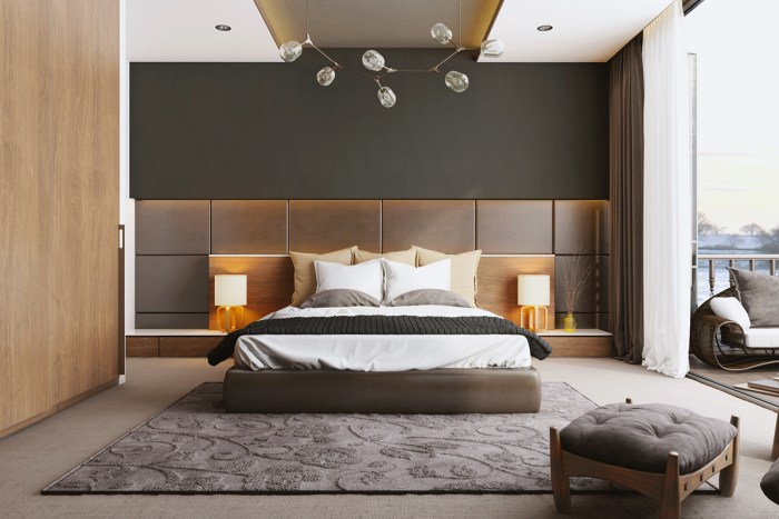 Modern bedroom furniture design