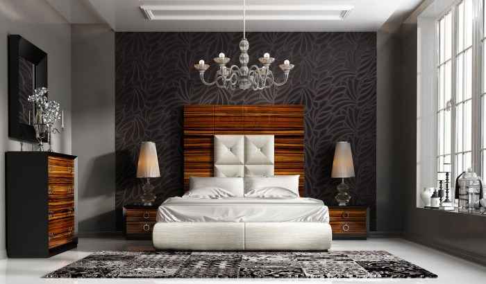 Luxury interior bedroom design