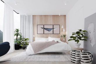 Simple master bedroom design