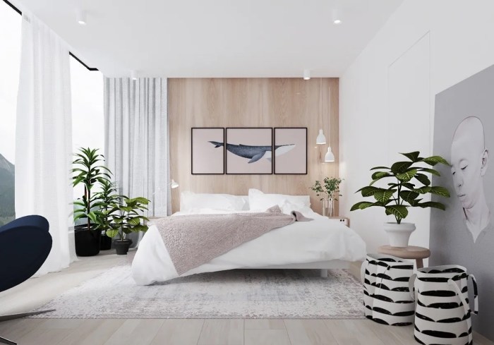 Simple master bedroom design